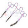 Nursing Scissor Set of 3 pill pattern -Artery forceps 6", Nursing scissor 5", Bandage scissor 5.5"